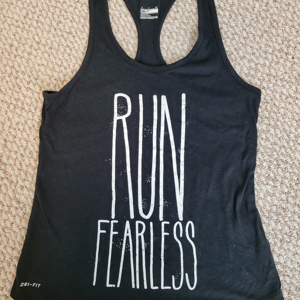 Nike running tank Small Black